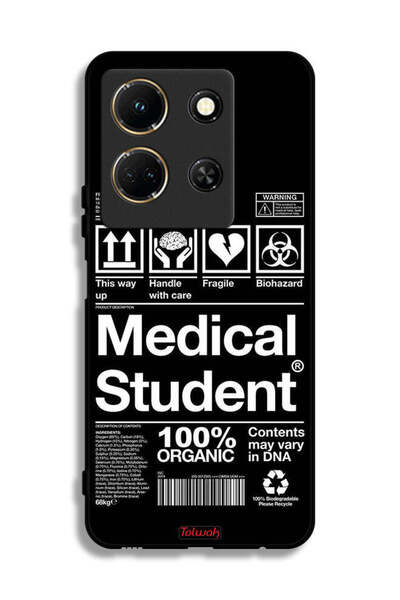 Tolwak غطاء حماية لهاتف Infinix Note 30 - ملصق طالب الطب