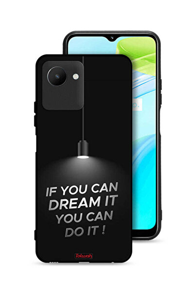 Tolwak غطاء حماية لهاتف Realme C30s إذا كنت تستطيع أن تحلم به، يمكنك تحقيقه