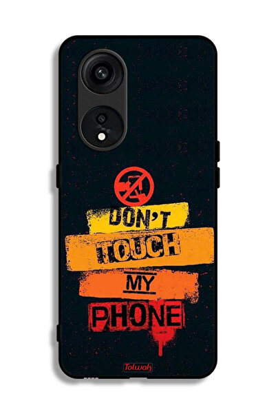 Tolwak غطاء حماية لهاتف Oppo Reno 8T 5G، لا تلمس هاتفي