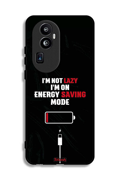 Tolwak غطاء حماية لهاتف Oppo Reno10 Pro Plus أنا لست كسولاً، أنا في وضع توفير...