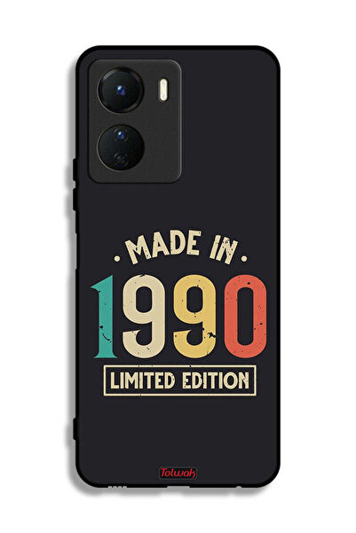 Tolwak غطاء حماية لهاتف Vivo Y16، إصدار محدود، صنع عام 1990