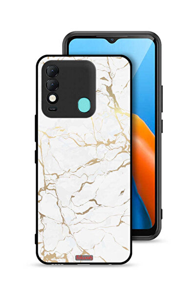 Tolwak غطاء حماية لهاتف تكنو سبارك 8 بنمط رخامي