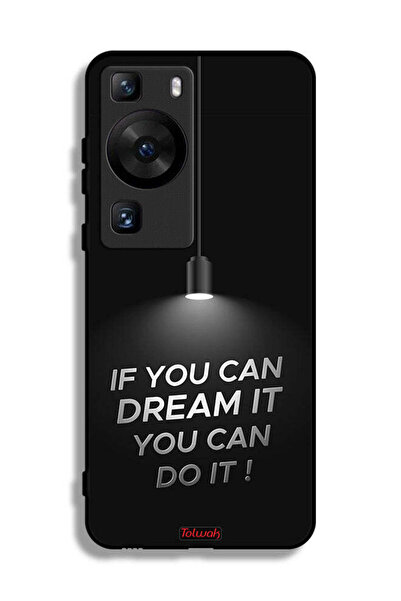 Tolwak غطاء حماية لهاتف هواوي بي 60 إذا كنت تستطيع أن تحلم به، يمكنك أن تفعله