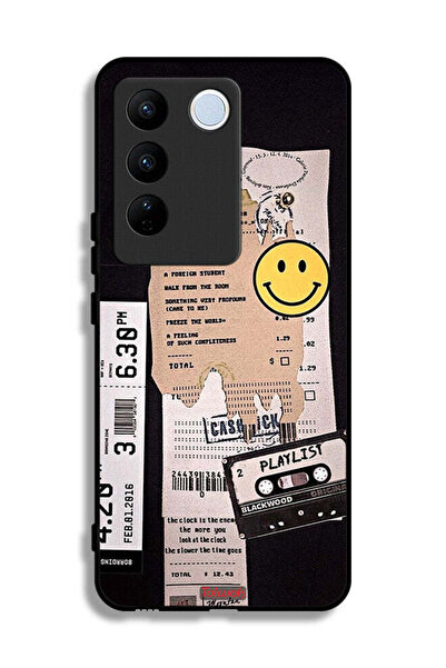 Tolwak غطاء حماية لجهاز Vivo S16e مع ملصق قائمة تشغيل