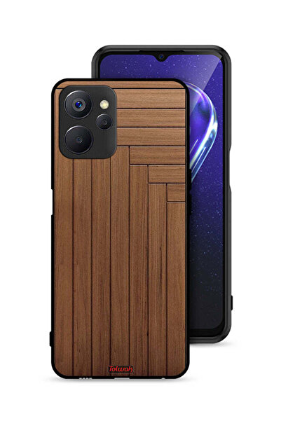 Tolwak غطاء حماية بنمط باب لهاتف Realme 9i 5G