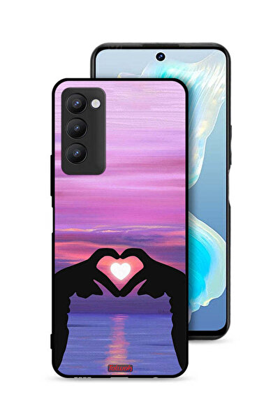 Tolwak غطاء حماية لهاتف تكنو كامون 18 - قلب وقمر