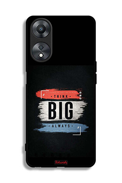 Tolwak غطاء حماية لهاتف Oppo A58 5G - فكر دائمًا بشكل كبير