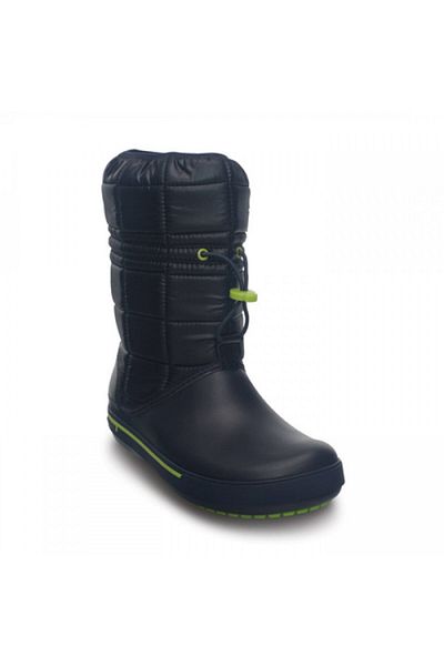 Crocs Ghete de iarnă Crocband II.5 W 37-38 EU - W7 US Albastru - Bleumarin/Verde Apple