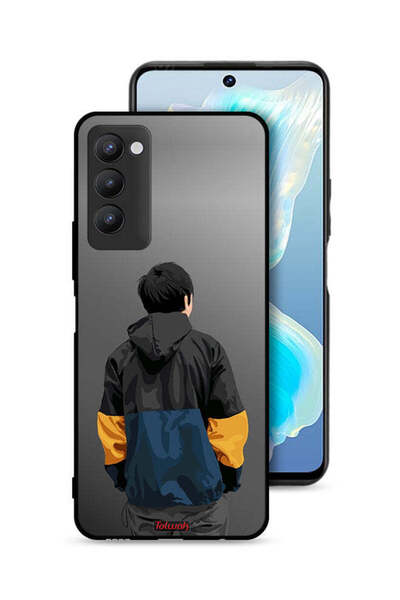 Tolwak غطاء حماية لهاتف تكنو كامون 18P بطبعة صورة صبي