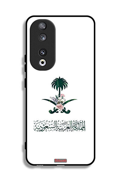 Tolwak غطاء حماية لهاتف Honor 90 - علامة زهور المملكة العربية السعودية