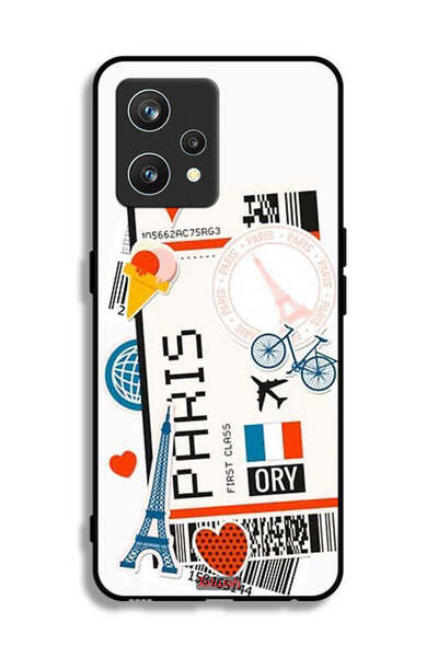 Tolwak غطاء حماية لجهاز Realme 9 Pro Plus - ملصق باريس