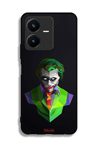 Tolwak غطاء حماية Vivo Y22 بتصميم فن تجريدي للجوكر