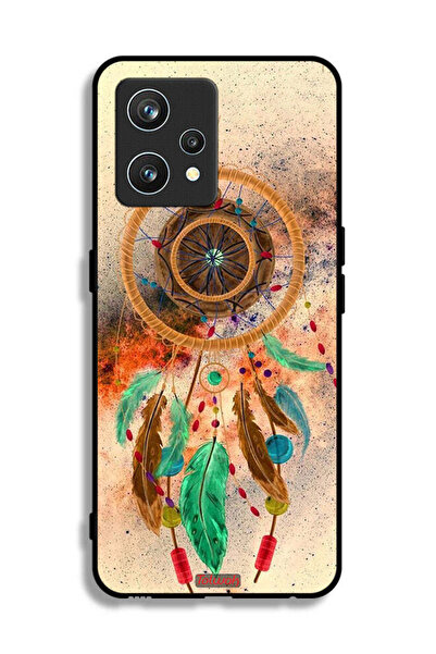 Tolwak غطاء حماية لهاتف Realme 9 Pro Plus بتصميم ريش ماندالا معلق