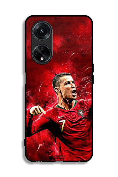 Tolwak غطاء حماية لهاتف Oppo A1 5G كريستيانو رونالدو