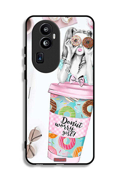 Tolwak غطاء حماية Oppo Reno10 Pro (الصين) فتاة دونات القلق