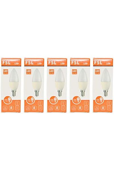 FSL LED Bulb C38 Candle 6W E14 Warm White 3000K