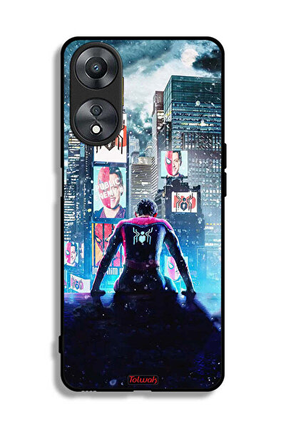 Tolwak غطاء حماية لهاتف Oppo A58 5G بتصميم سبايدر مان