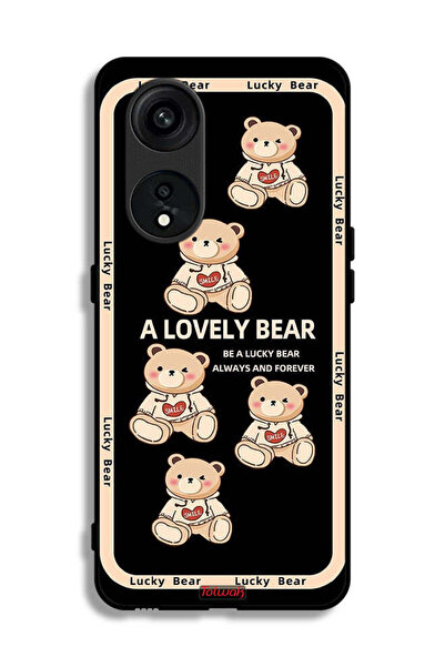 Tolwak Oppo Reno 8T 5G Protective Case Cover A Lovely Bear
