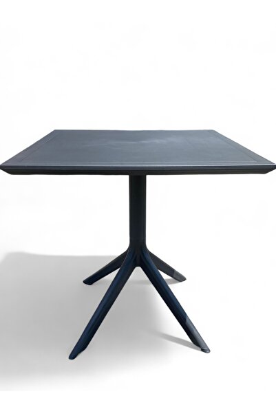 AR PLASTİK Silva Masa 75*75, Plastik Masa, Bahçe Masası, Küçük Balkon Masası