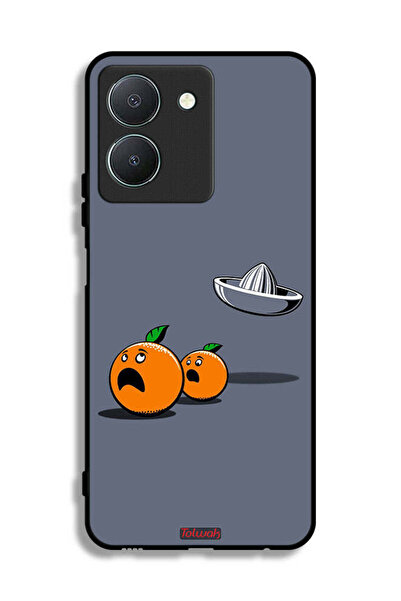 Tolwak غطاء حماية لهاتف Vivo Y36 5G بتصميم فني رقمي بسيط وفكاهي