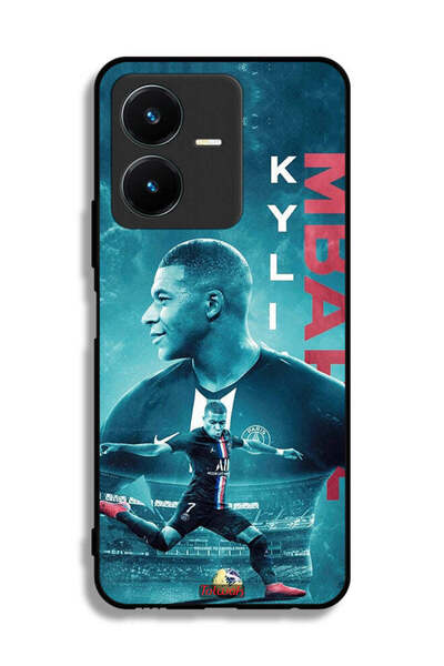 Tolwak غطاء حماية Vivo Y22 مع ملصق Mbappé
