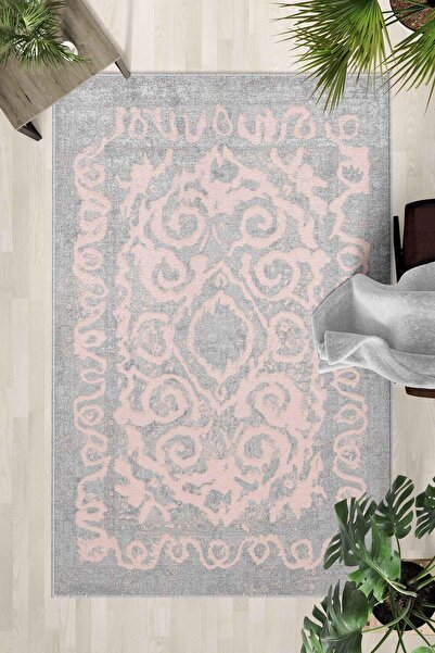 Monnhein Covor lavabil cu bază anti-alunecare – Covor modern cu imprimare dig...