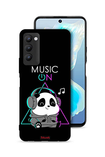 Tolwak غطاء حماية لهاتف تكنو كامون 18P بطبعة موسيقى الباندا