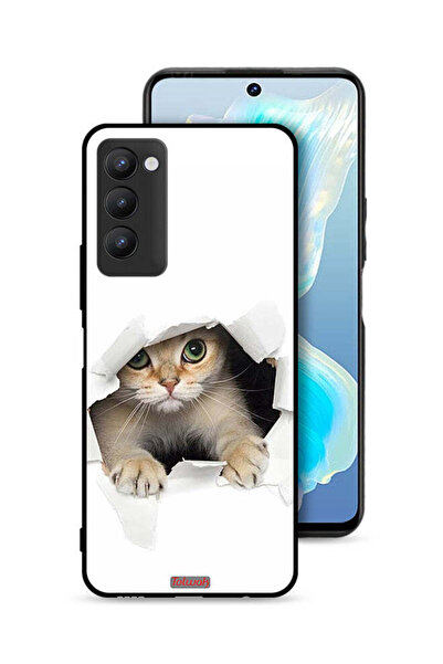 Tolwak غطاء حماية لهاتف Tecno Camon 18 بتصميم قطة