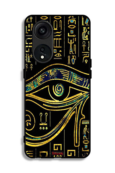 Tolwak غطاء حماية لهاتف Oppo Reno 8T 5G بتصميم عين فنية