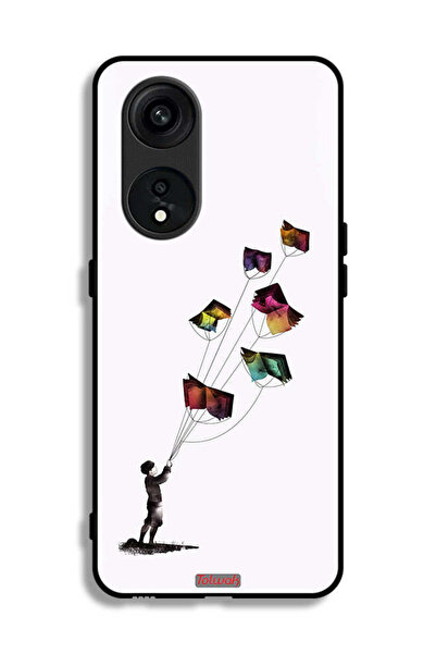 Tolwak غطاء حماية لهاتف Oppo Reno 8T 5G بتصميم طائرات ورقية