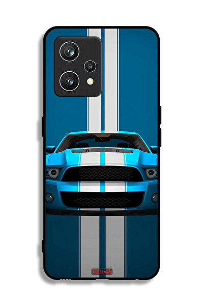Tolwak Realme 9 Pro Plus Protective Case Cover Car Abstract Art