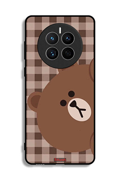 Tolwak غطاء حماية لهاتف هواوي ميت 50E على شكل دب تيدي