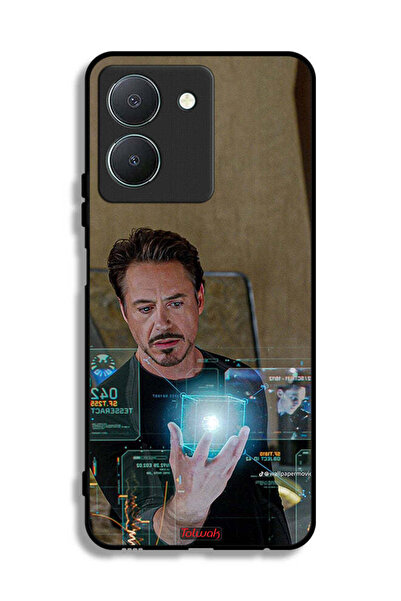 Tolwak غطاء حماية لهاتف Vivo Y36 5G بتصميم الرجل الحديدي