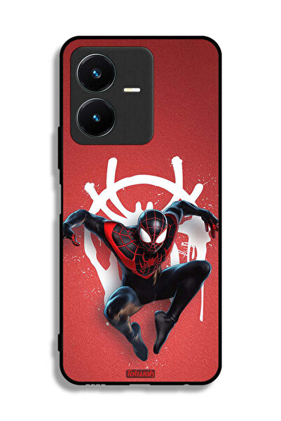 Tolwak غطاء حماية سبايدرمان لهاتف فيفو Y22s