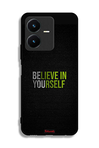 Tolwak Vivo Y22s Protective Case Cover Believe In Yourself