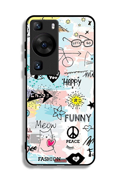 Tolwak غطاء حماية لهاتف هواوي P60 برو - أحبك - علامات