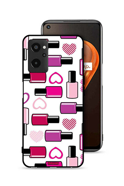 Tolwak Realme 9i 4G Protective Case Cover Lipstick Lover