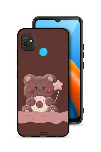 Tolwak غطاء حماية لهاتف تكنو بوب 5 بتصميم دب الدونات