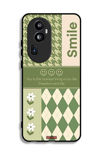 Tolwak غطاء حماية لهاتف Oppo Reno10 Pro Plus، الابتسامة هي أسعد شيء في حياتي