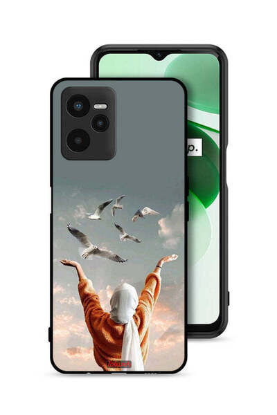 Tolwak غطاء حماية Realme C35 بتصميم طيور تحلق