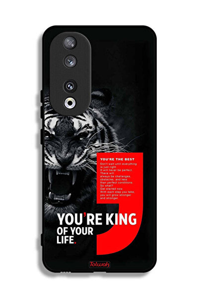 Tolwak غطاء حماية لهاتف Honor 90 أنت ملك حياتك