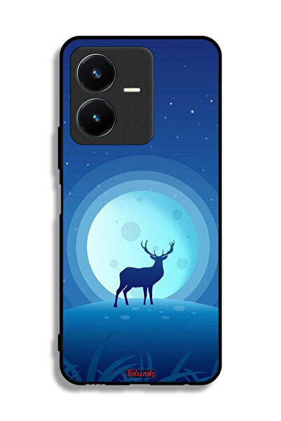 Tolwak غطاء حماية لهاتف Vivo Y22 - غزال