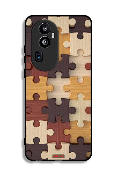 Tolwak غطاء حماية لهاتف Oppo Reno10 Pro Plus بنمط خشبي