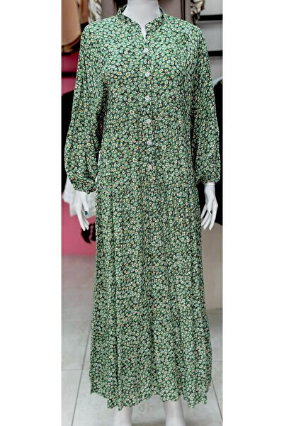 Butik papatya desenli elbise