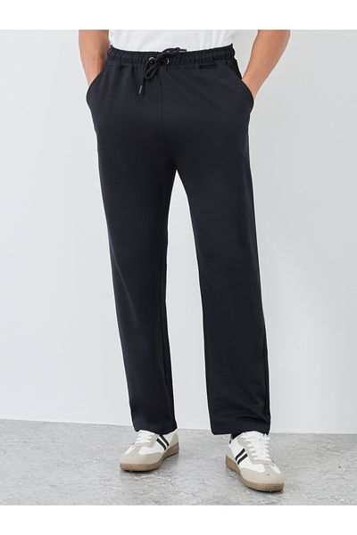 Styli Pack of 2 - Solid Straight Open Hem Terry Joggers