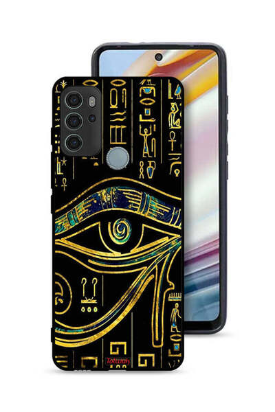 Tolwak غطاء حماية موتورولا موتو جي 60 إس بتصميم عين