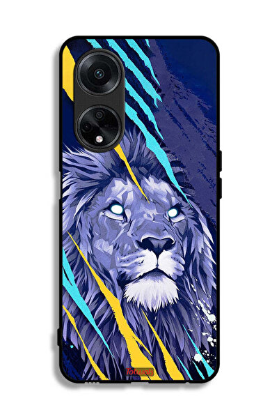 Tolwak غطاء حماية لهاتف Oppo F23 5G الأسد الملك