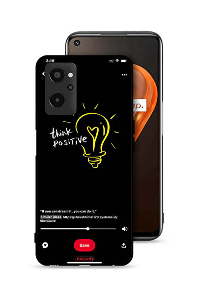 Tolwak غطاء حماية لهاتف Realme 9i 4G - فكر بإيجابية