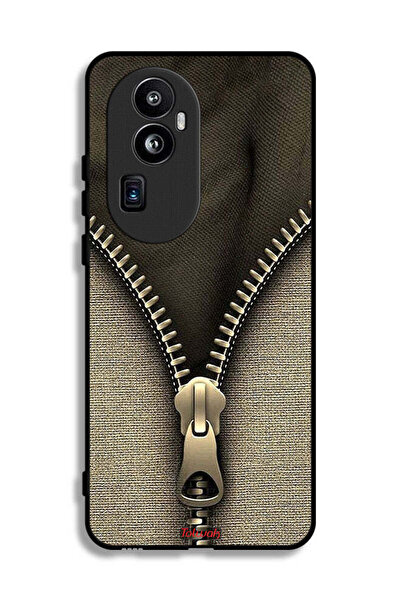 Tolwak غطاء حماية بنمط سحاب لهاتف Oppo Reno10 Pro (الصين)