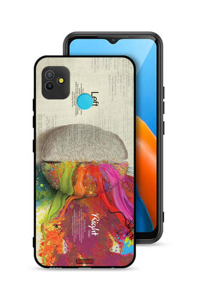 Tolwak Tecno Pop 5 Protective Case Cover Abstract Brain Science Artwork